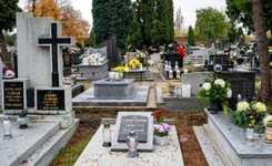 Niebywałe sceny w Olsztynie. Ludzie podstępnie próbują się dostać na cmentarz