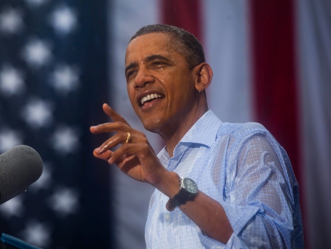 Wystąpienie Baracka Obamy w Glen Allen w Virginii