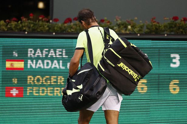 Indian Wells: Federer "spakował" Nadala i odesłał Hiszpana do domu