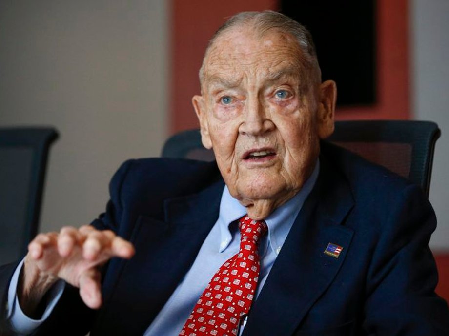 Jack Bogle, founder and retired CEO of The Vanguard Group.