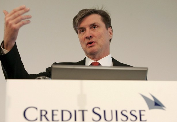 Renato Fassbind, dyrektor finansowy Credit Suisse