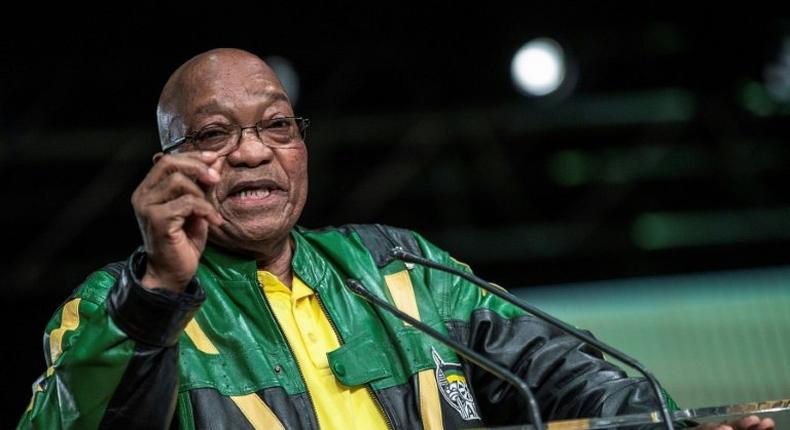 South African President Jacob Zuma needs 201 votes to win a motion of no confidence against him, and his African National Congress holds 249 seats in the 400-seat parliament