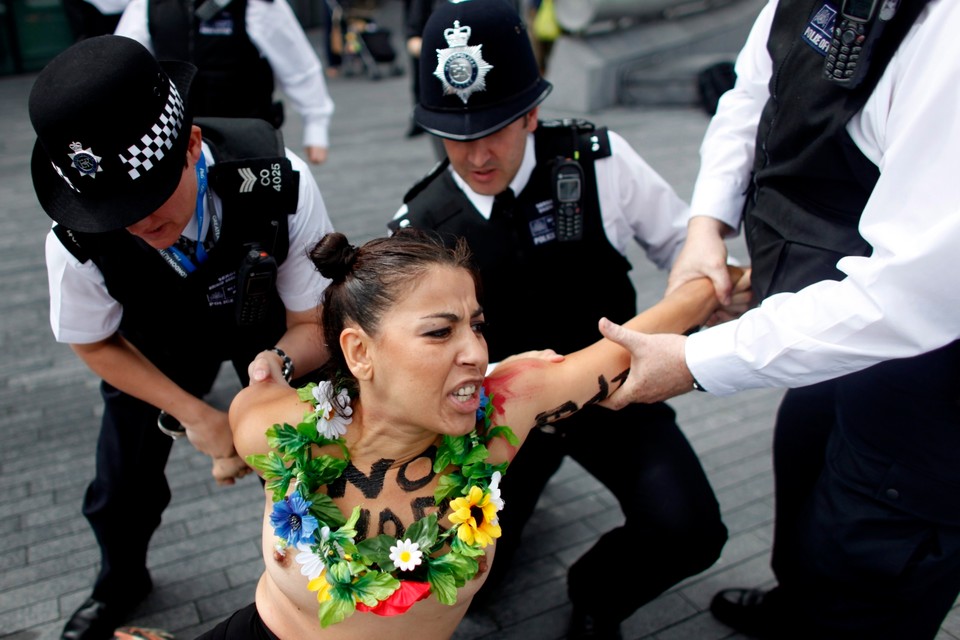 Femen w Londynie