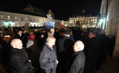 Spotkanie klubu PiS z prezydentem Dudą. Kaczyńskiego nie było