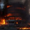 Tržni centar u Kijevu gori nakon ruskog napada 24. maja