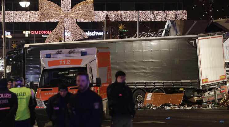 A német fővárosban 12 ember vesztette életét a merényletben / Fotó: MTI