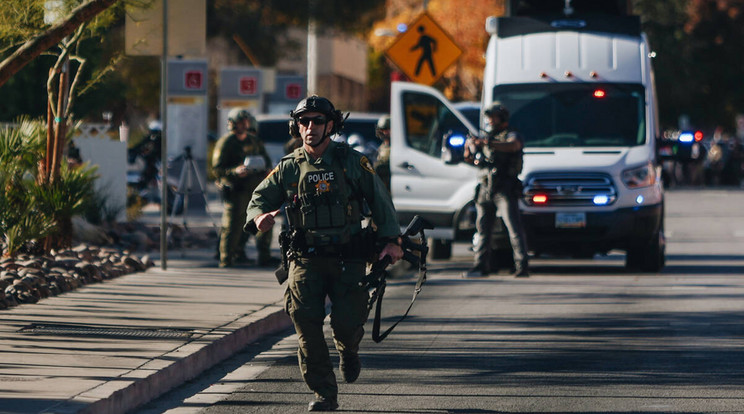 A rendőrök végeztek a Las Vegas-i ámokfutóval / Fotó: Getty Images