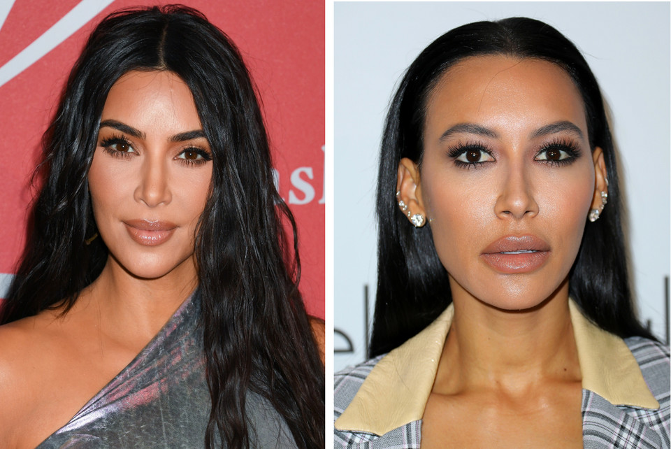 Kim Kardashian i Naya Rivera 