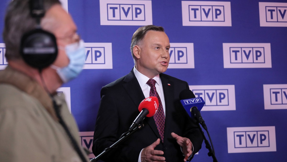 Andrzej Duda. Debata w TVP