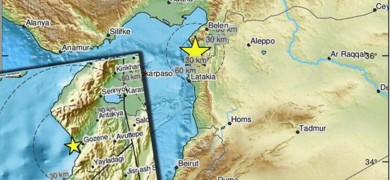 Kolejne trzęsienie ziemi na pograniczu Turcji i Syrii