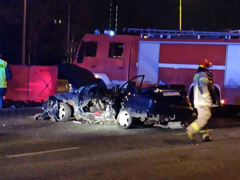 Śmiertelny wypadek w Warszawie. Duże utrudnienia