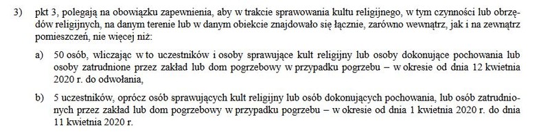 Fragment rozporządzenia podpisany przez premiera Morawieckiego