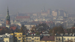 Kraków, smog, zanieczyszczenie powietrza, pył zawieszony