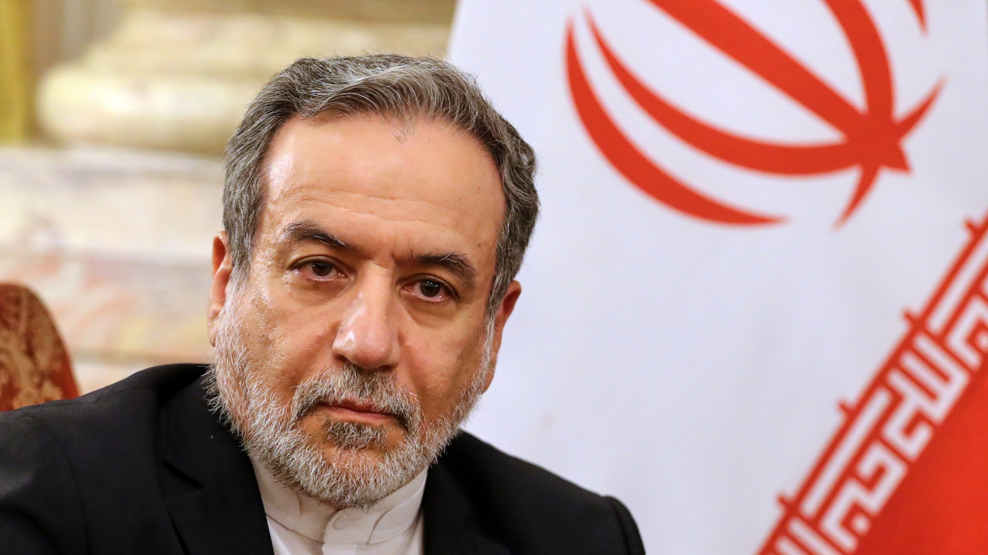 Iránsky minister zahraničia Abbás Arakčí. 