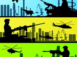 Wartość koncernów zbrojeniowych jest o 20-3 proc. wyższa niż rynkowa średnia