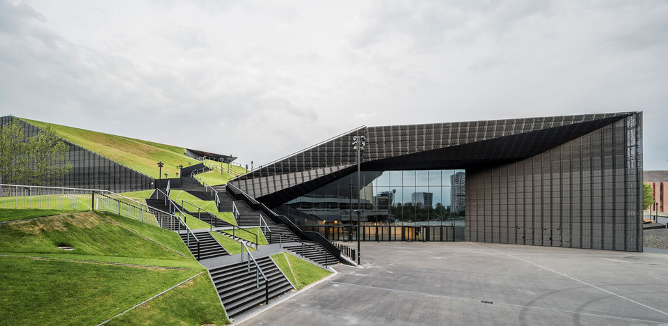 Międzynarodowe Centrum Kongresowe w Katowicach autorstwa pracowni JEMS Architekci