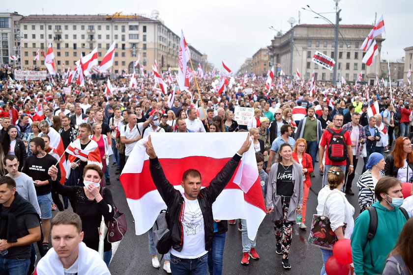 Protesty na Białorusi