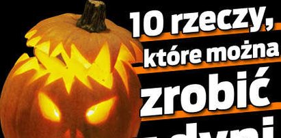 10 rzeczy, które możesz zrobić z dyni!