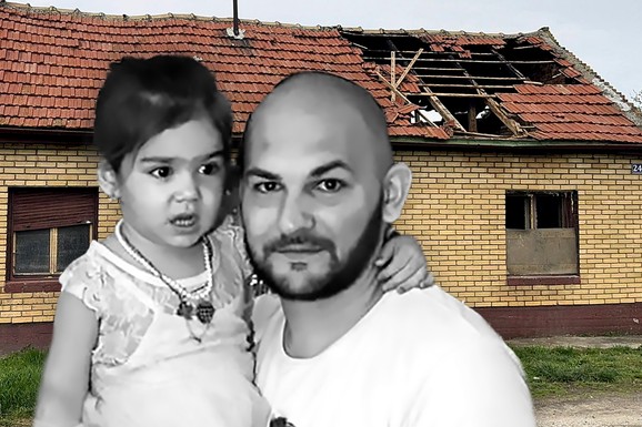 "TOLIKA BORBA, ALI SI IPAK IZABRALA NJEGA - SVOG TATU!" Marko ušao u žarište vatre da spasi ćerku, pa oboje stradali: Majka Magdalene (5) se oprostila emotivnom porukom