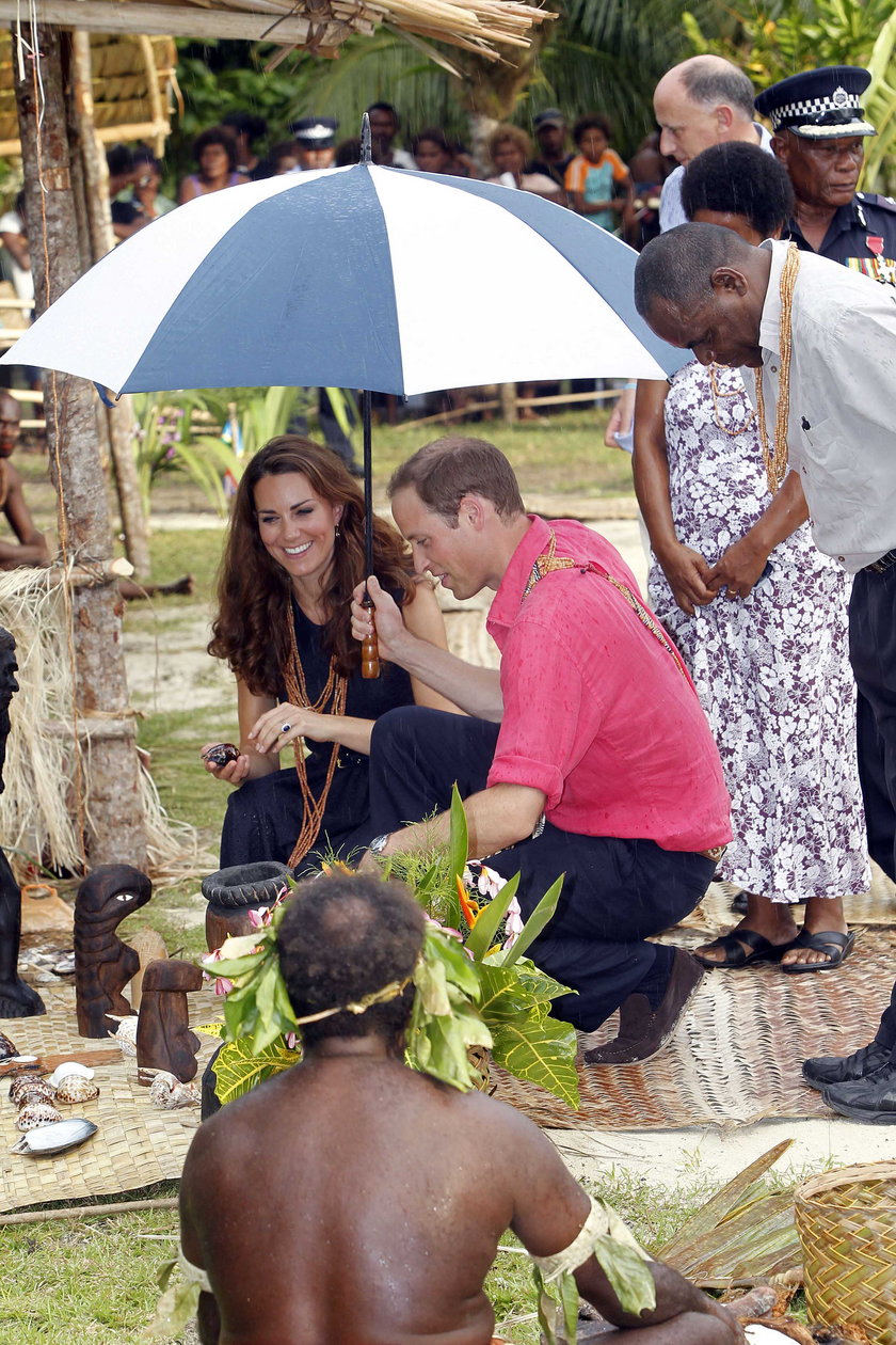 Kate Middleton i Książe William na wakacjach