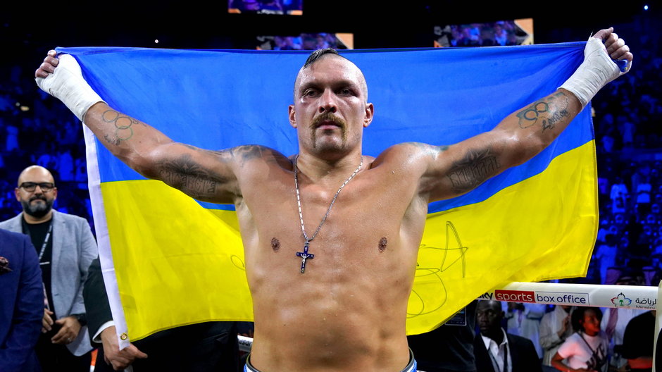 Ołeksandr Usyk, mistrz świata IBF, WBA i WBO wagi ciężkiej