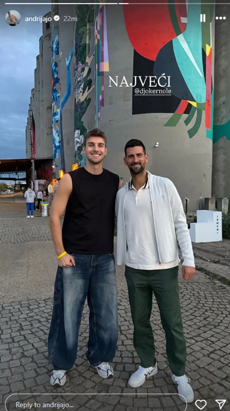 Andrija i Novak Đoković