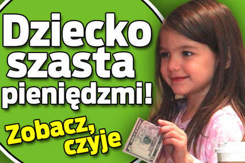 Suri Cruise. Dziecko szasta pieniędzmi!