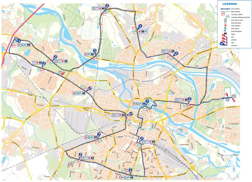 Trasa 32. Wrocław Maratonu