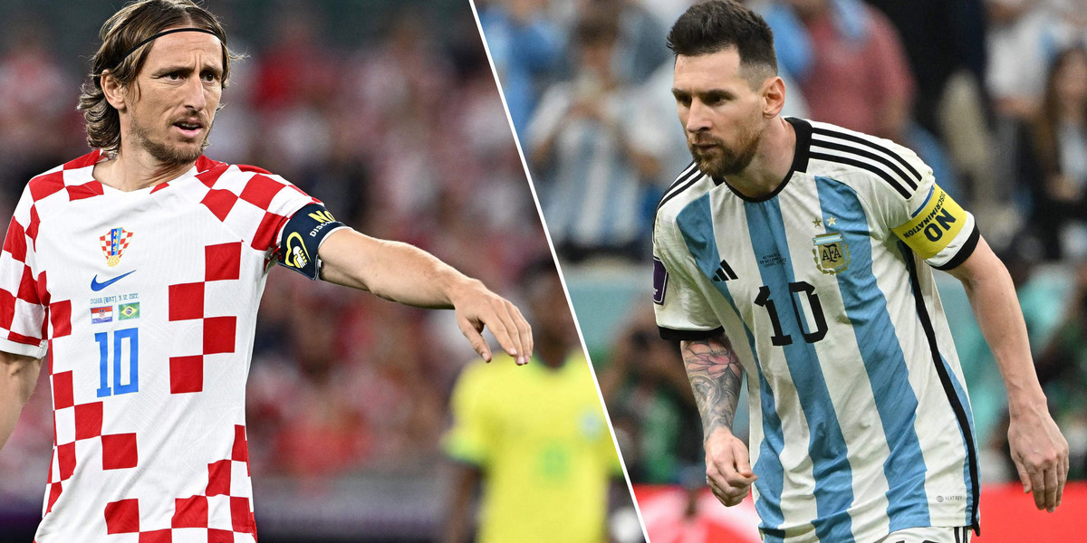 Luka Modrić czy Leo Messi w finale mistrzostw świata?