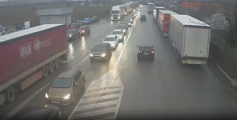 Granični prelaz Sremska Rača - izlaz