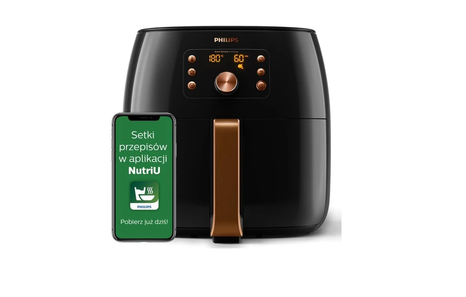 Frytkownica beztłuszczowa Philips Ovi Smart XXL HD9867 90 Air Fryer