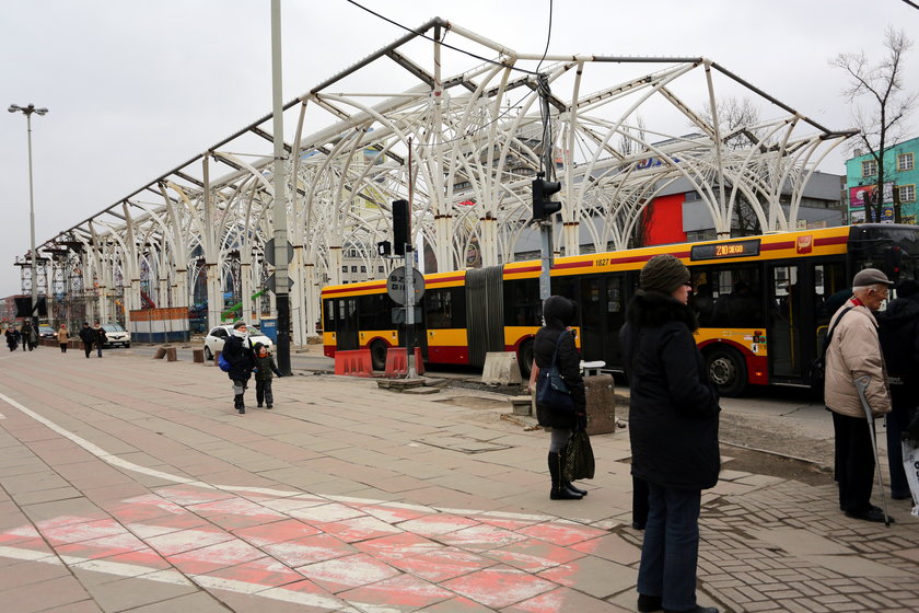 Przyszły przystanek Piotrkowska Centrum