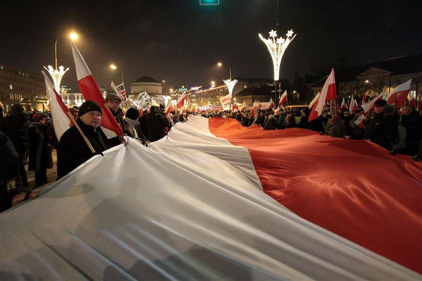 Megawpadka Kaczyńskiego na Marszu Niepodległości