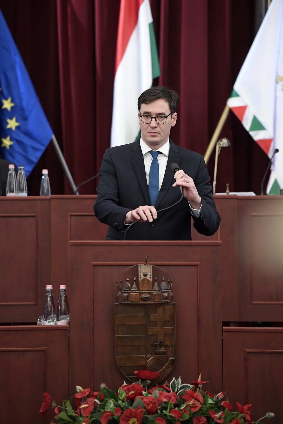 Karácsony szerint a megszorítások miatt kell újragondolni a költségvetést, ezért csúszik a felújítás/ Fotó: MTI- Kovács Tamás