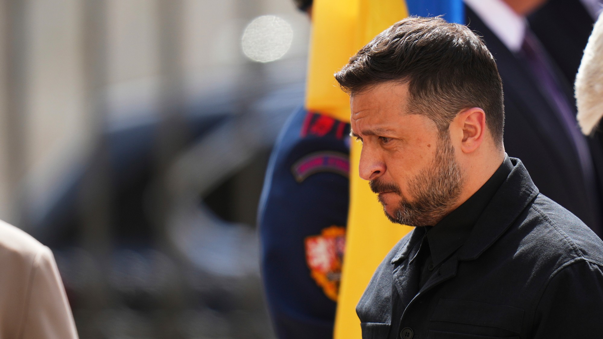 Ukrajinský prezident Volodymyr Zelenskyj.