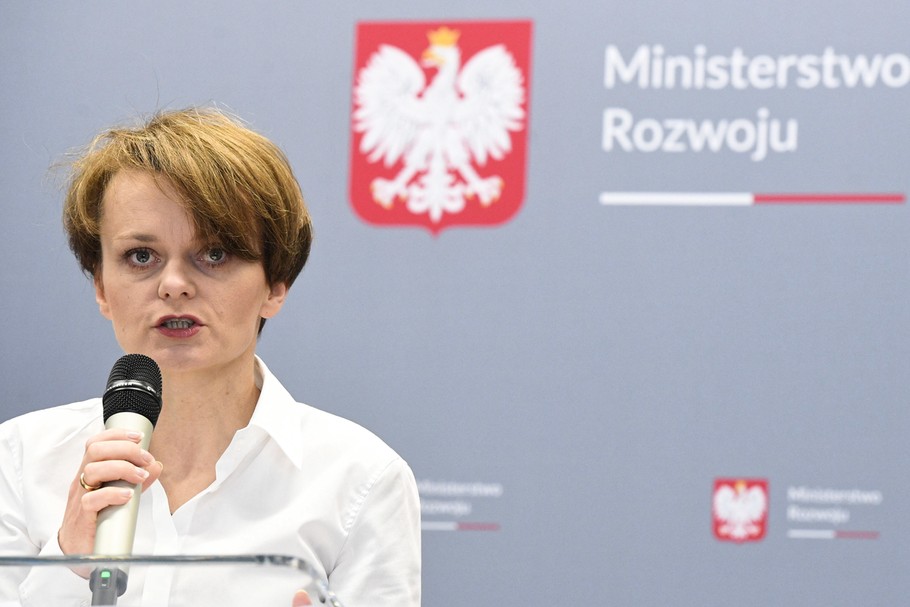 Wicepremier i minister rozwoju Jadwiga Emilewicz