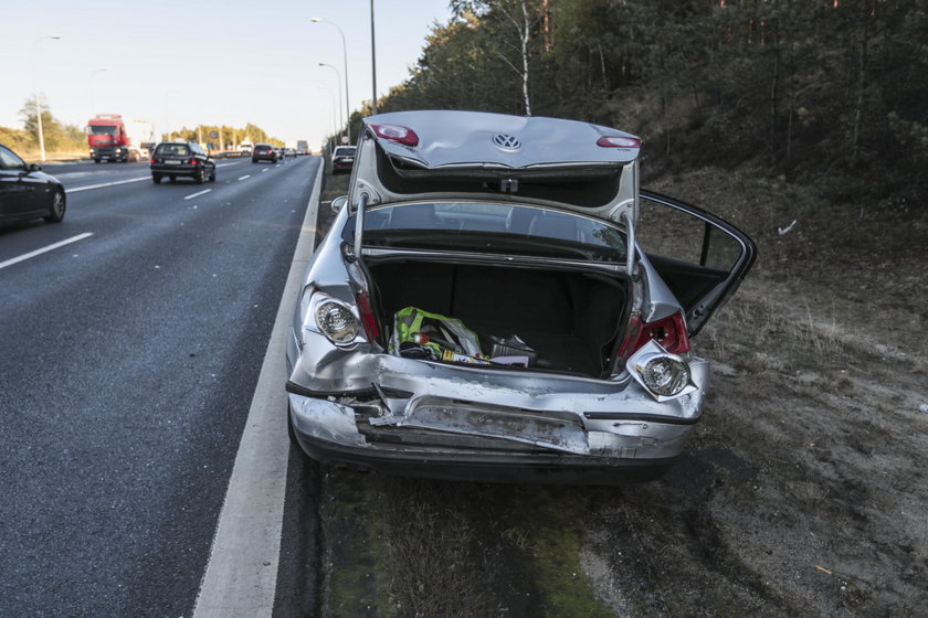 Chwile grozy na S3! Tir uderzył w auto, zaskakujący finał