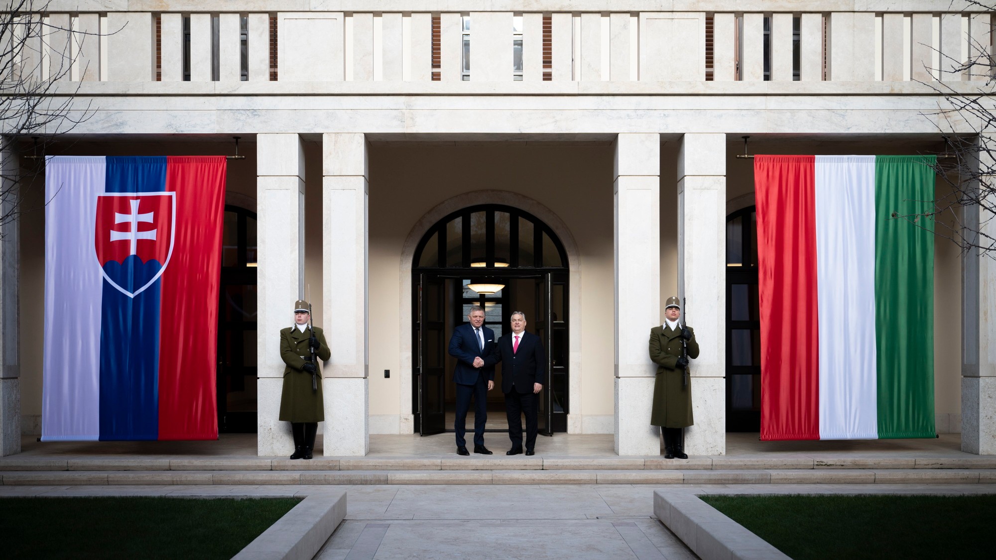 Robert Fico a Viktor Orbán