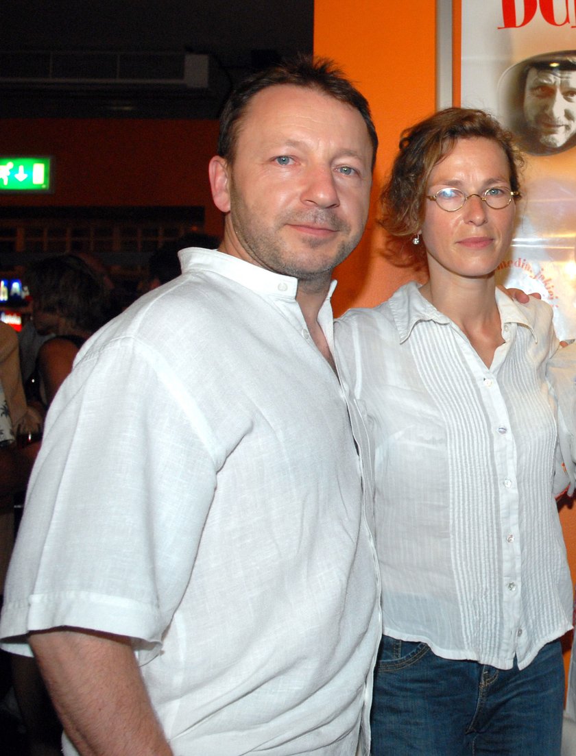 Zbigniew Zamachowski i Aleksandra Justa