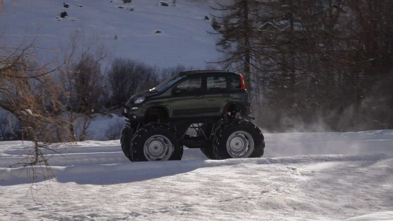 Fiat Panda w wersji Monster Truck