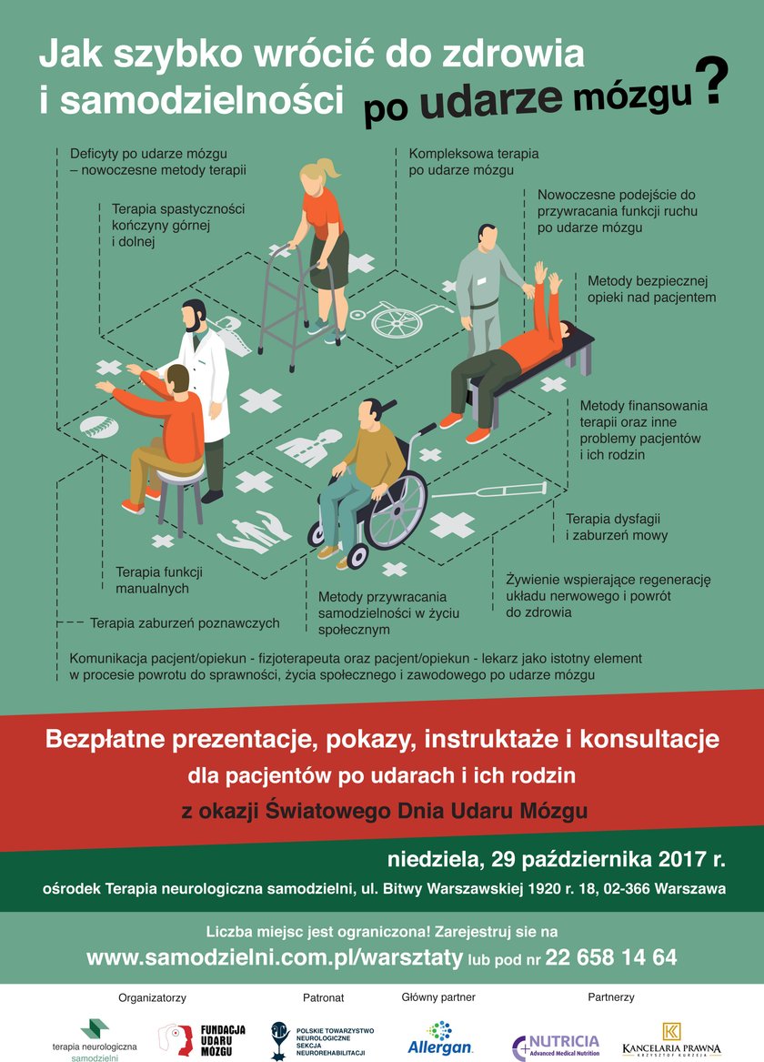 Wcześnie podjęta, odpowiednia rehabilitacja pomaga wrócić do zdrowia