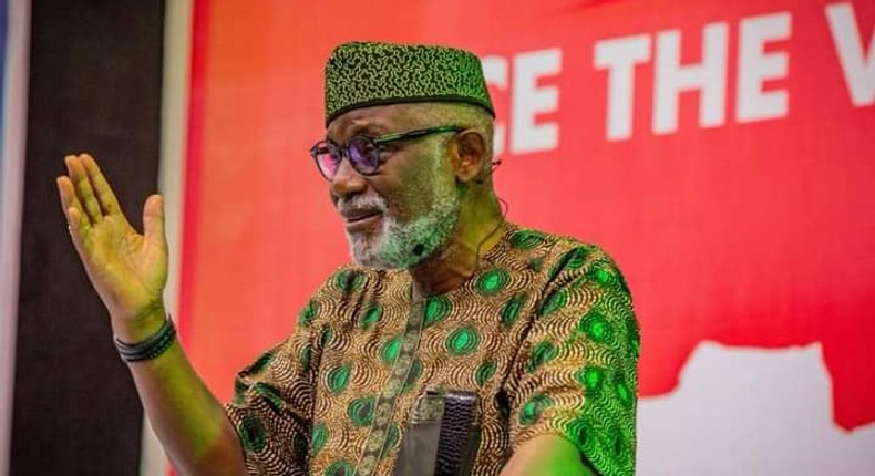 Ondo State governor, Rotimi Akeredolu [Ondo State Govt]