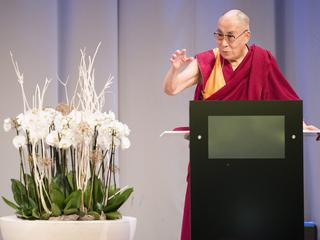 Duchowy przywódca Tybetu XIV Dalajlama, Berno 13.10.2016