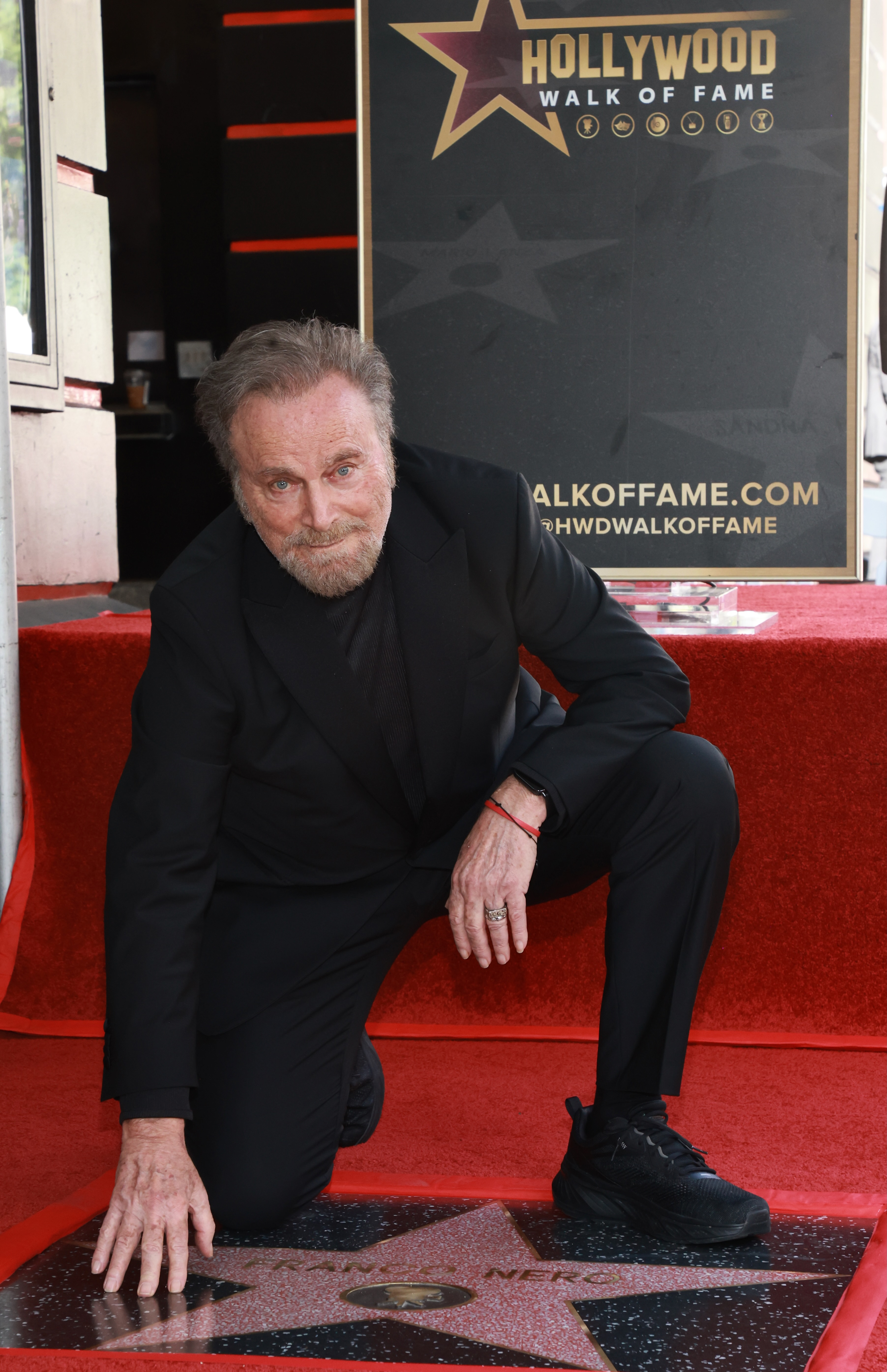 Oltre 200 film e 6 decenni di cinema - Franco Nero conquista Hollywood Walk of Fame