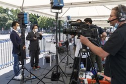 "Dzikie sceny" przed spotkaniem Biden-Putin. Dziennikarze z Rosji i USA niemal się pobili