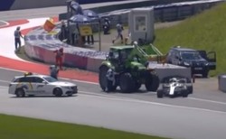 Następca Kubicy rozbił bolid na treningu przed Grand Prix Austrii