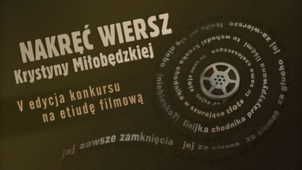 Już po raz piąty festiwalowi Port Literacki towarzyszyć będzie konkurs "Nakręć wiersz". Od 2008 roku filmowcy z kraju i zagranicy podejmują się zrealizowania etiud filmowych ilustrujących wiersze współczesnych polskich poetów.