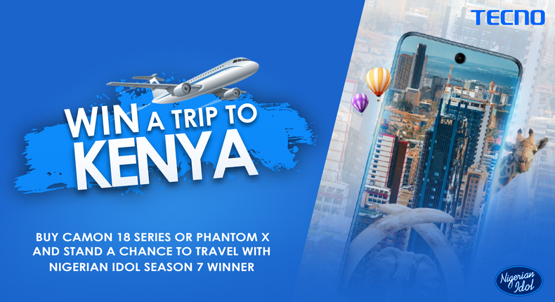 TECNO x Nigerian Idol: Enter for a chance to win an all-expense paid trip to Kenya with TECNO