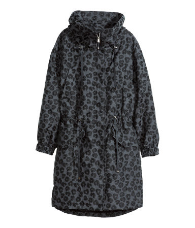 Parka z tkaniny strukturalnej, H&amp;M