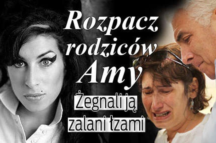 Rozpacz rodziców Amy. Żegnali ją zalani łzami